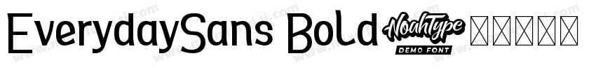 EverydaySans Bold字体转换